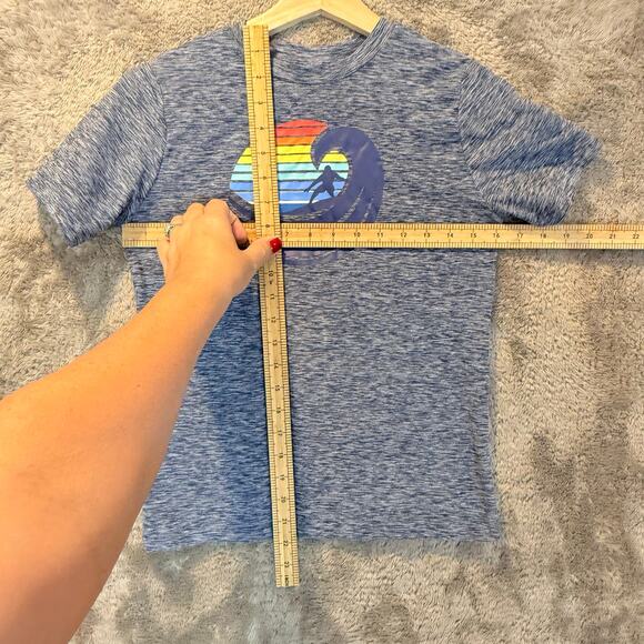 Hanna Andersson Boys Performance Tech T Shirt Surf Graphic Tee Rashguard 8 - Picture 7 of 9